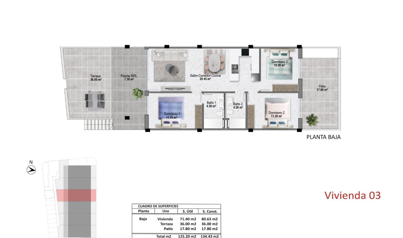 Obra nueva - Bungalow - Pilar de la Horadada - pueblo