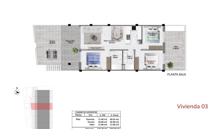 Obra nueva - Bungalow - Pilar de la Horadada - pueblo
