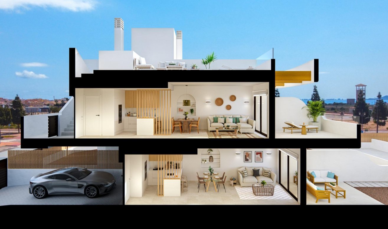 Obra nueva - Apartamento / piso - Los Alcazares - Serena Golf