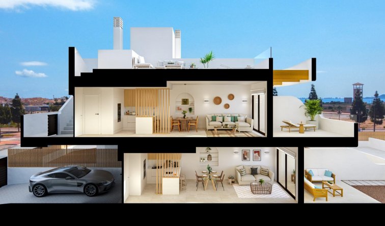 Obra nueva - Apartamento / piso - Los Alcazares - Serena Golf