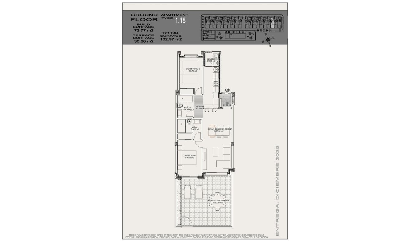 Obra nueva - Bungalow - Torrevieja - Altos del Sol