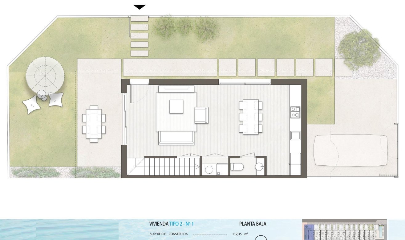 Obra nueva - Villa - Pilar de la Horadada - pueblo