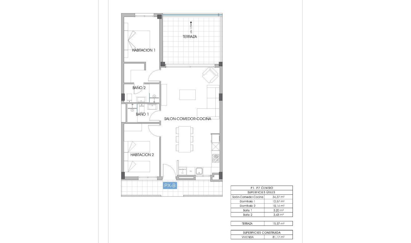 Obra nueva - Apartamento / piso - Villajoyosa - Cala de Finestrat