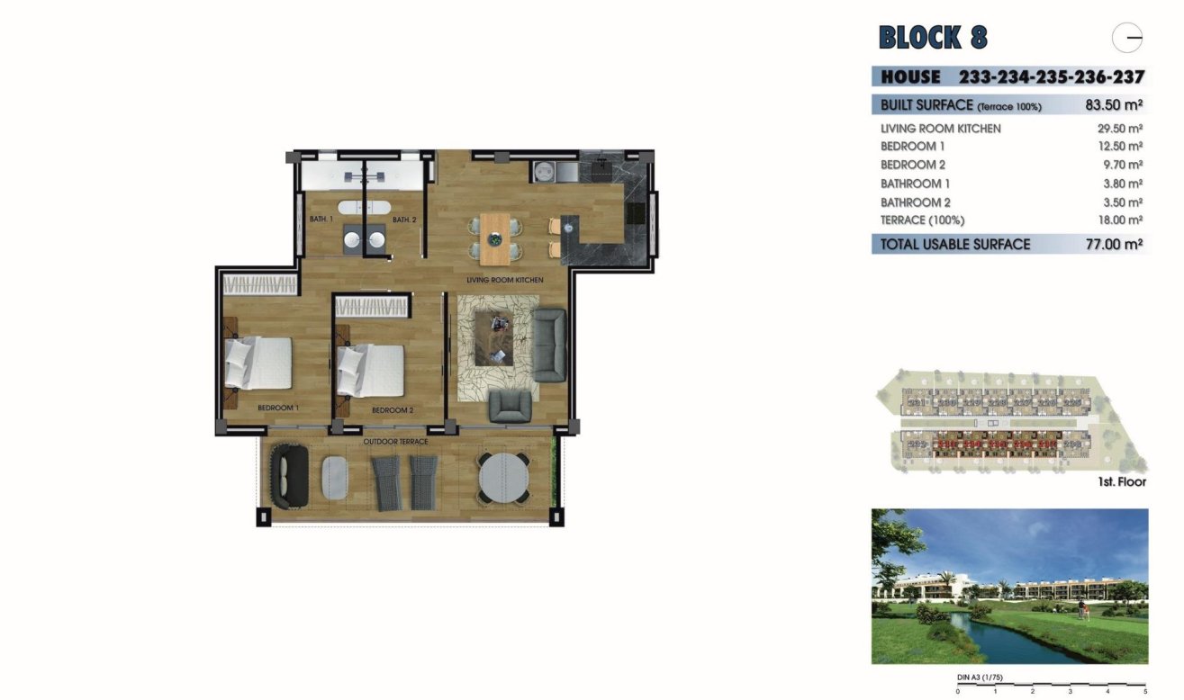 Obra nueva - Apartamento / piso - Los Alcazares - La Serena Golf