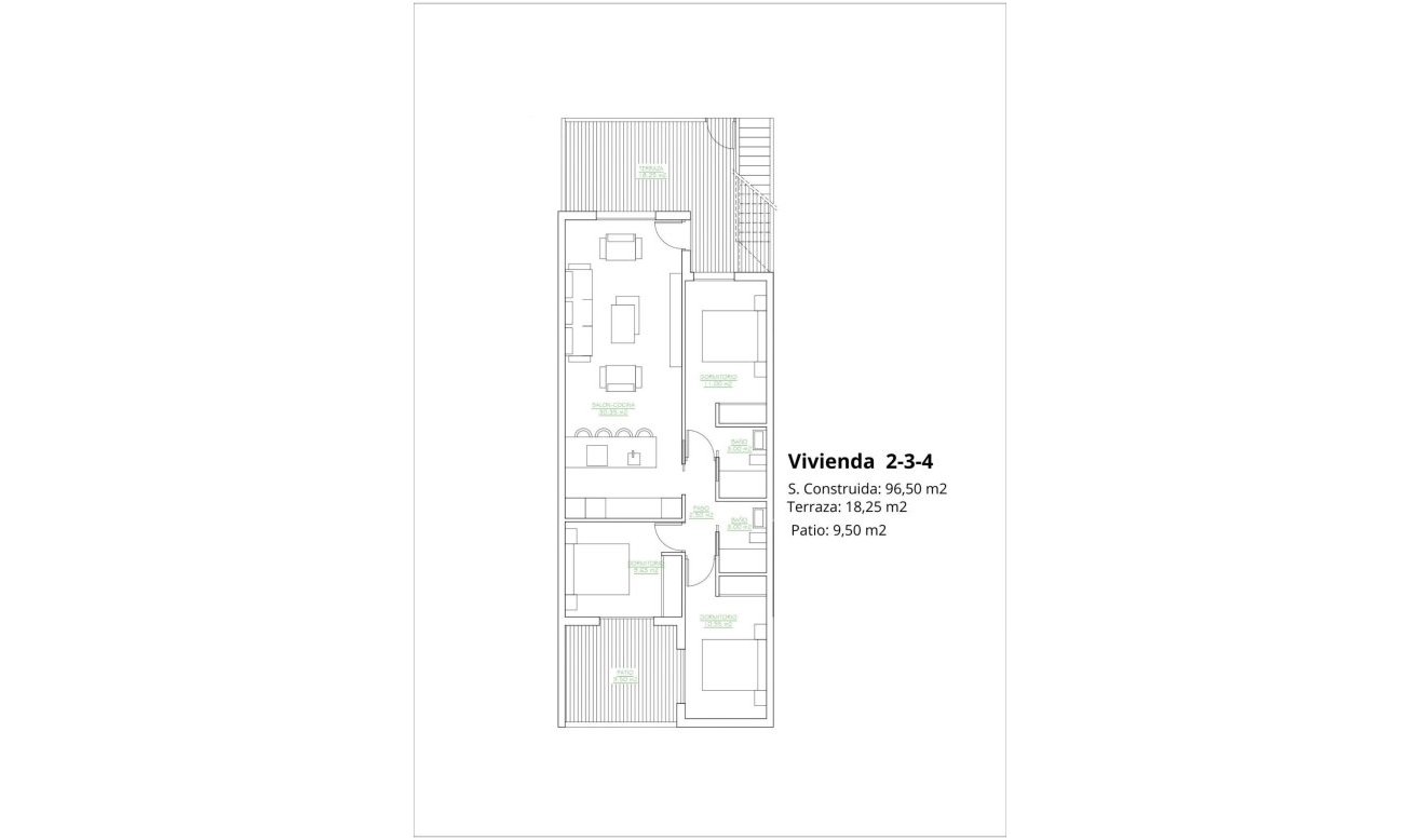 Obra nueva - Bungalow - San Pedro del Pinatar - Los Antolinos