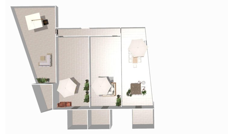 Obra nueva - Bungalow - Hondón de las Nieves - La Canalosa