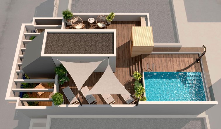 Obra nueva - Apartamento / piso - Torrevieja - Playa del Acequión