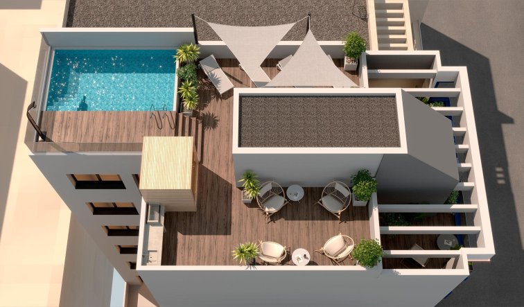 Obra nueva - Apartamento / piso - Torrevieja - Playa del Acequión