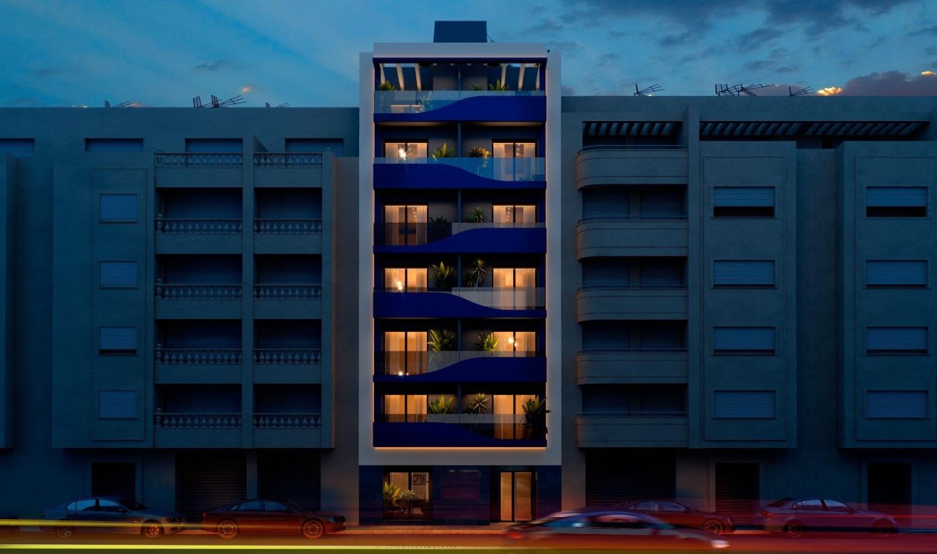 Obra nueva - Apartamento / piso - Torrevieja - Playa del Acequión