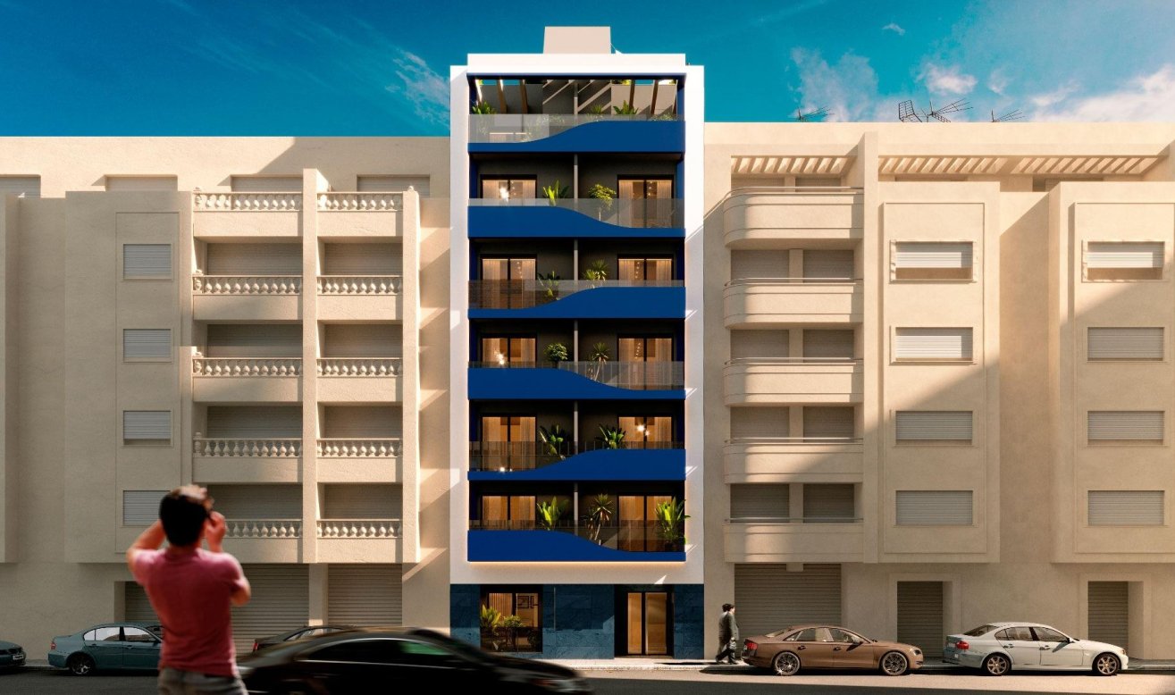 Obra nueva - Apartamento / piso - Torrevieja - Playa del Acequión