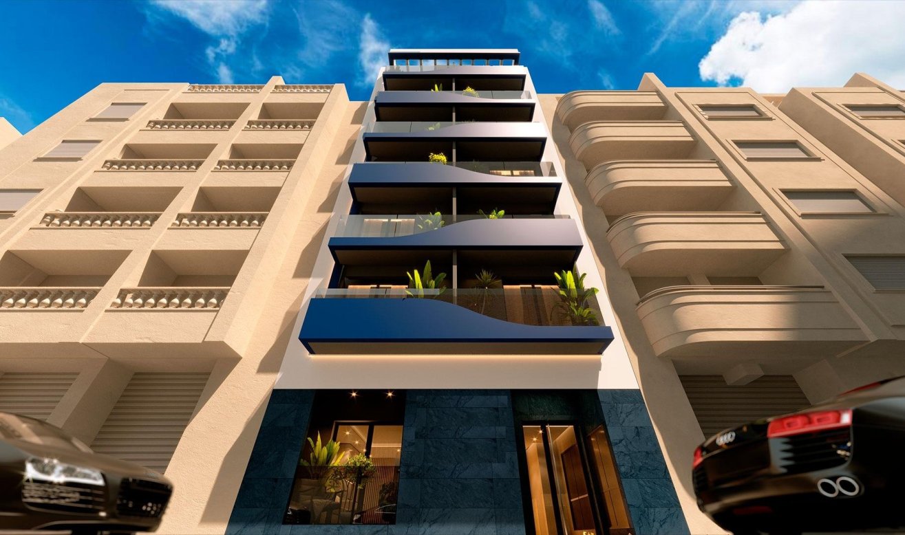 Obra nueva - Ático - Torrevieja - Playa del Acequión