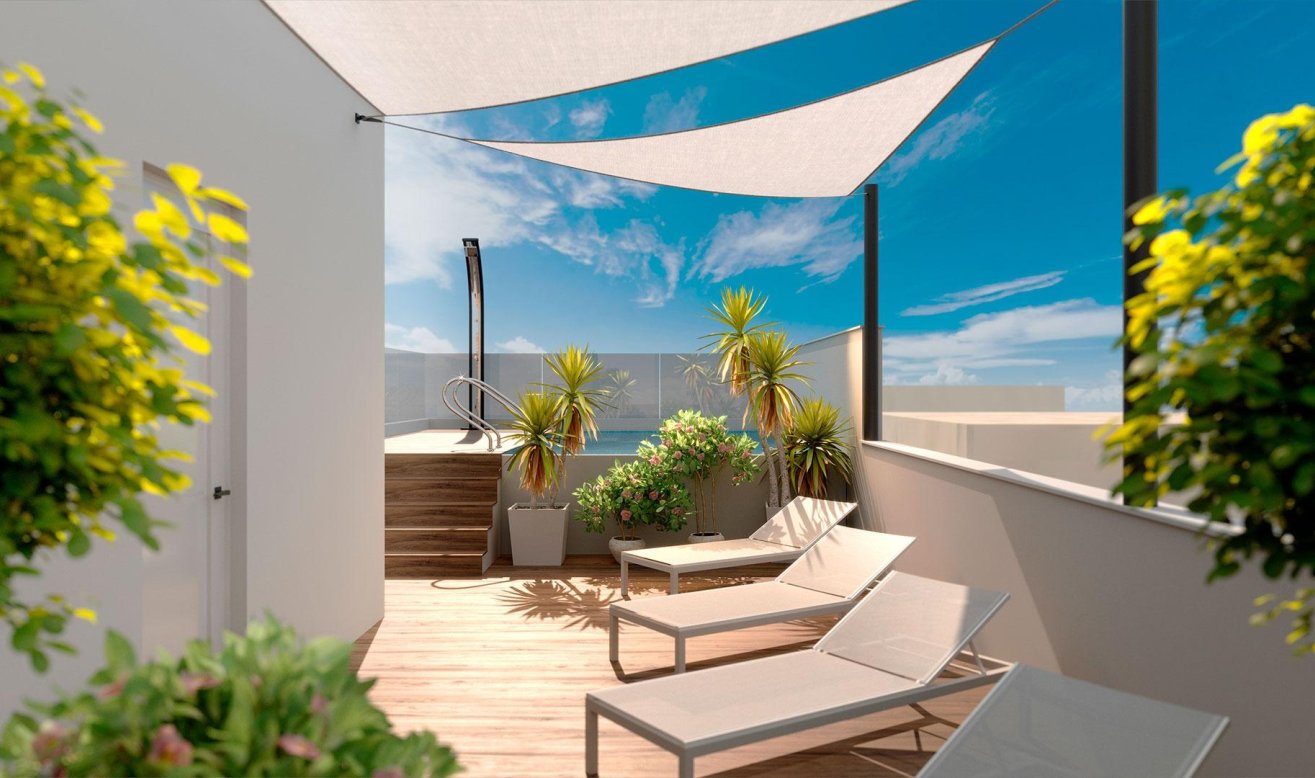 Obra nueva - Ático - Torrevieja - Playa del Acequión