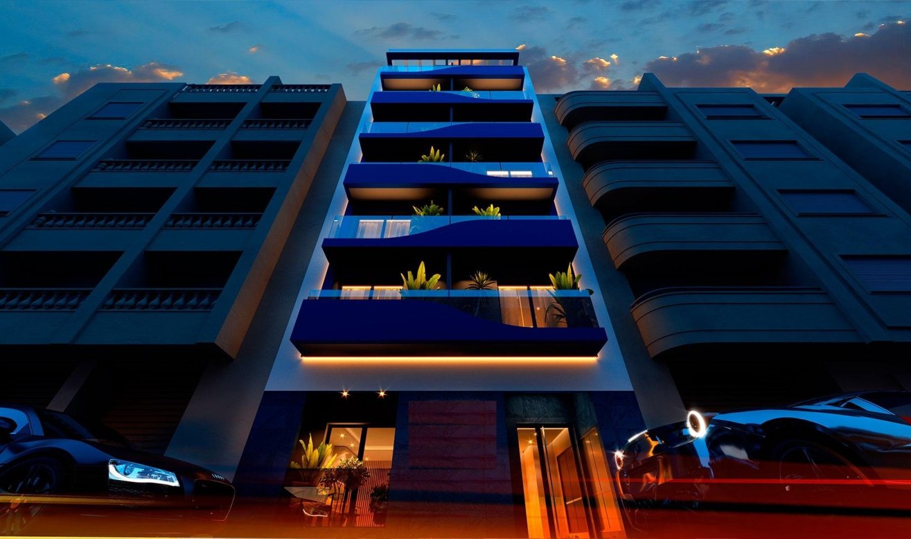 Obra nueva - Ático - Torrevieja - Playa del Acequión