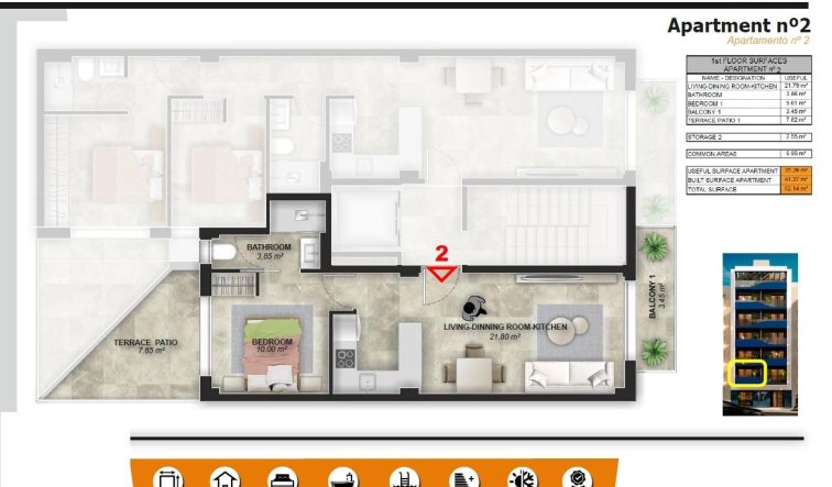 Obra nueva - Apartamento / piso - Torrevieja - Playa del Acequión