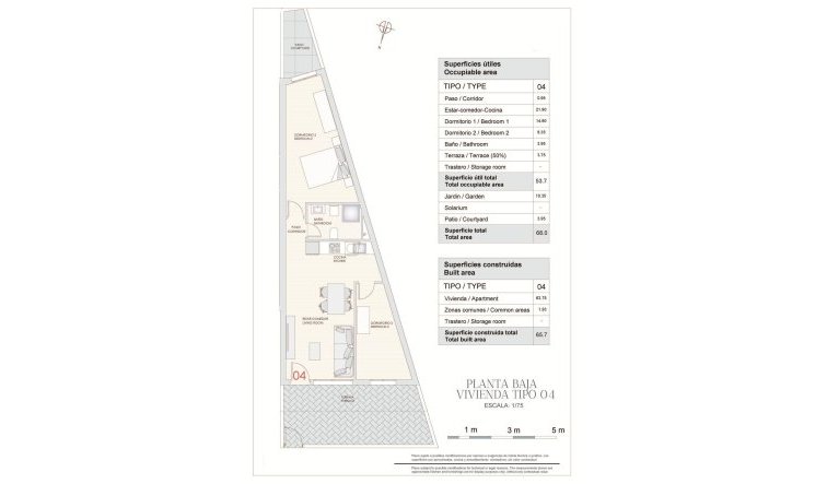 Obra nueva - Bungalow - Hondón de las Nieves - La Canalosa