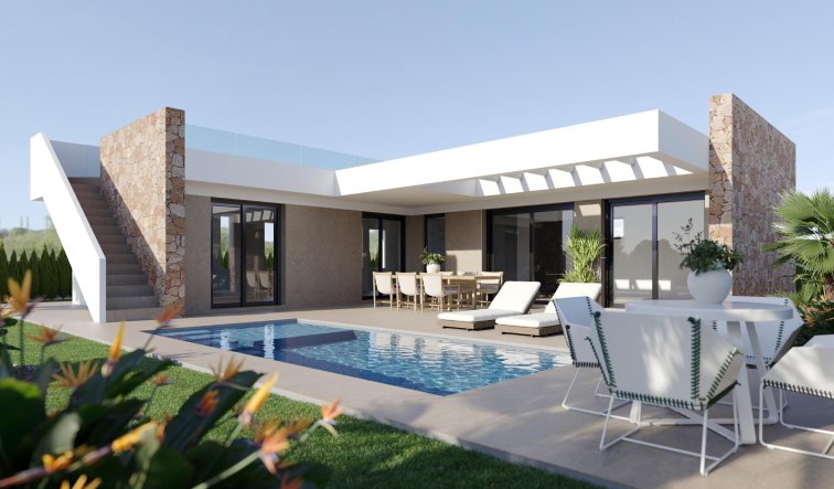Obra nueva - Villa - Fuente Álamo - Hacienda del Alamo