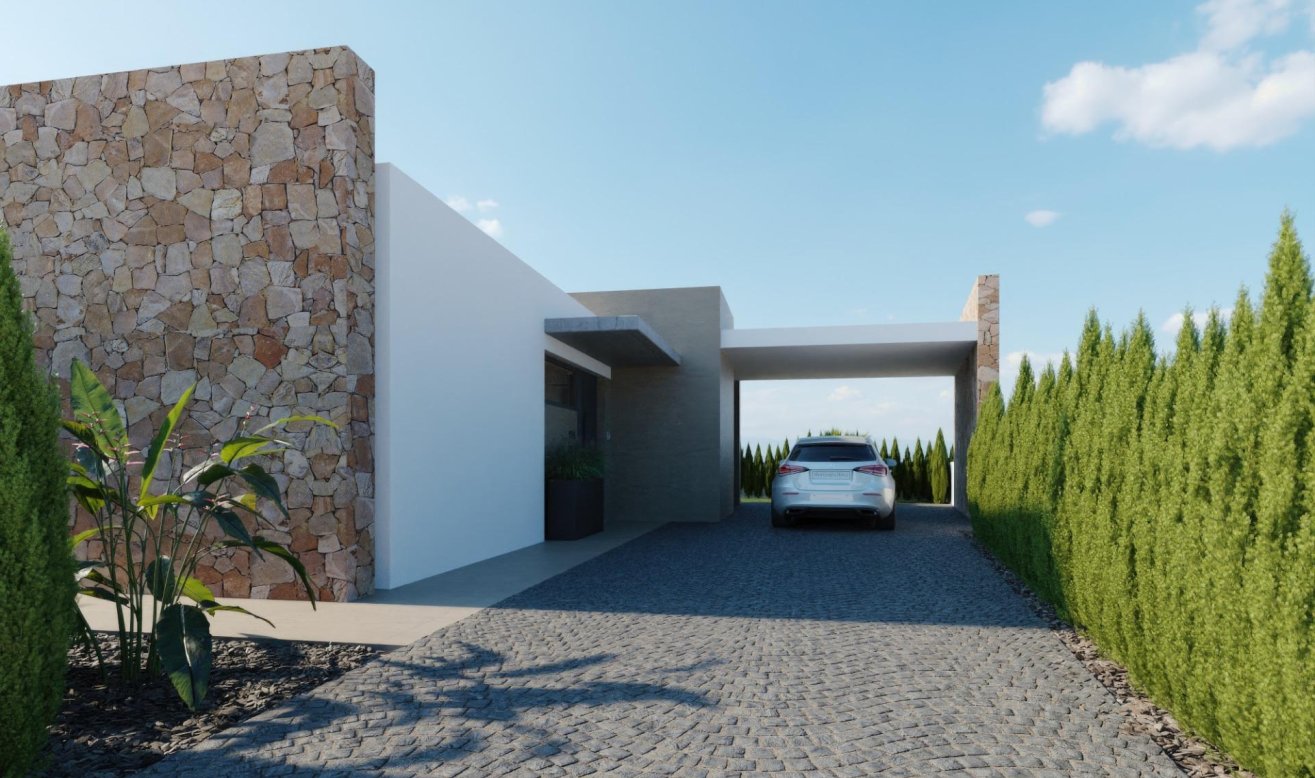 Obra nueva - Villa - Fuente Álamo - Hacienda del Alamo