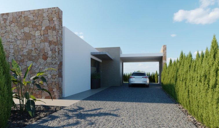 Obra nueva - Villa - Fuente Álamo - Hacienda del Alamo