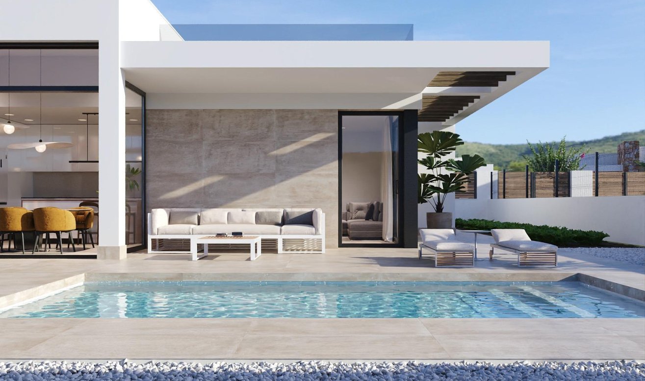 Obra nueva - Villa - Fuente Álamo - Hacienda del Alamo