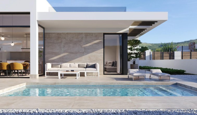 Obra nueva - Villa - Fuente Álamo - Hacienda del Alamo