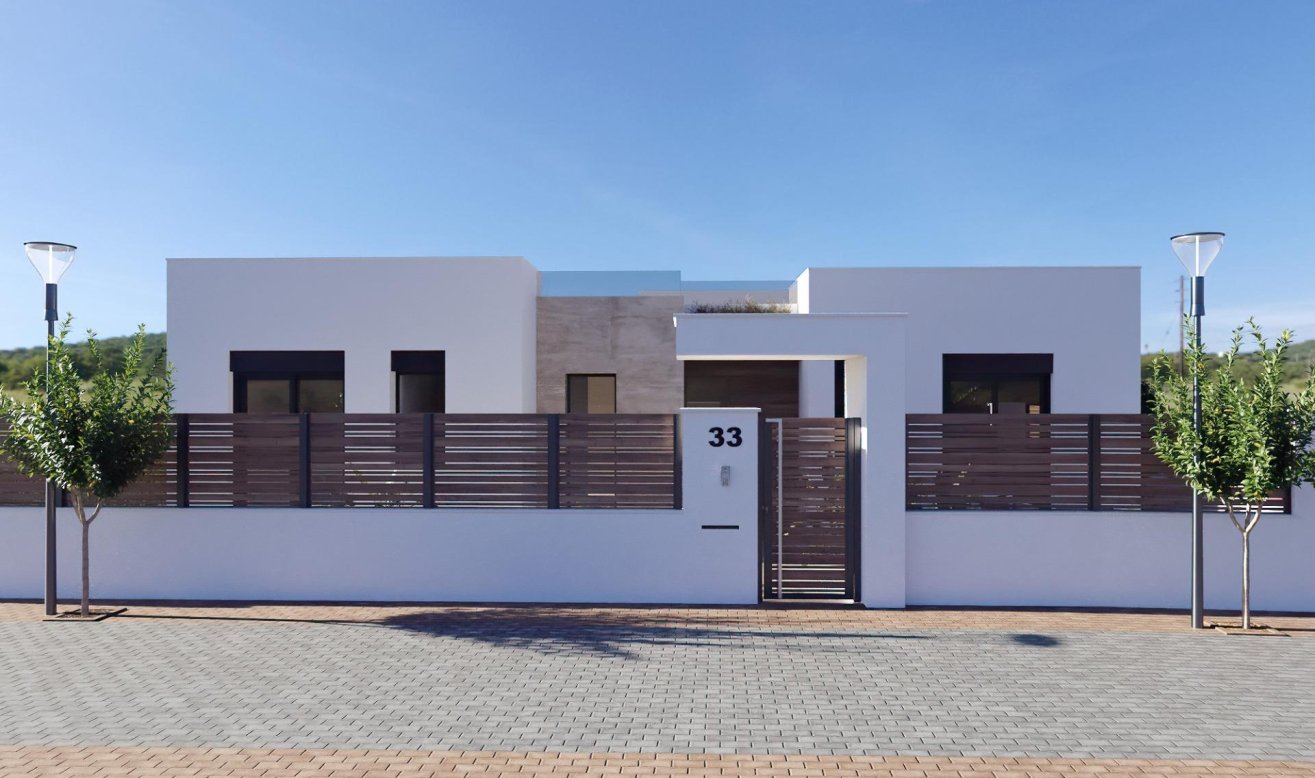 Obra nueva - Villa - Fuente Álamo - Hacienda del Alamo