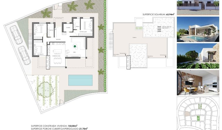 Obra nueva - Villa - Fuente Álamo - Hacienda del Alamo