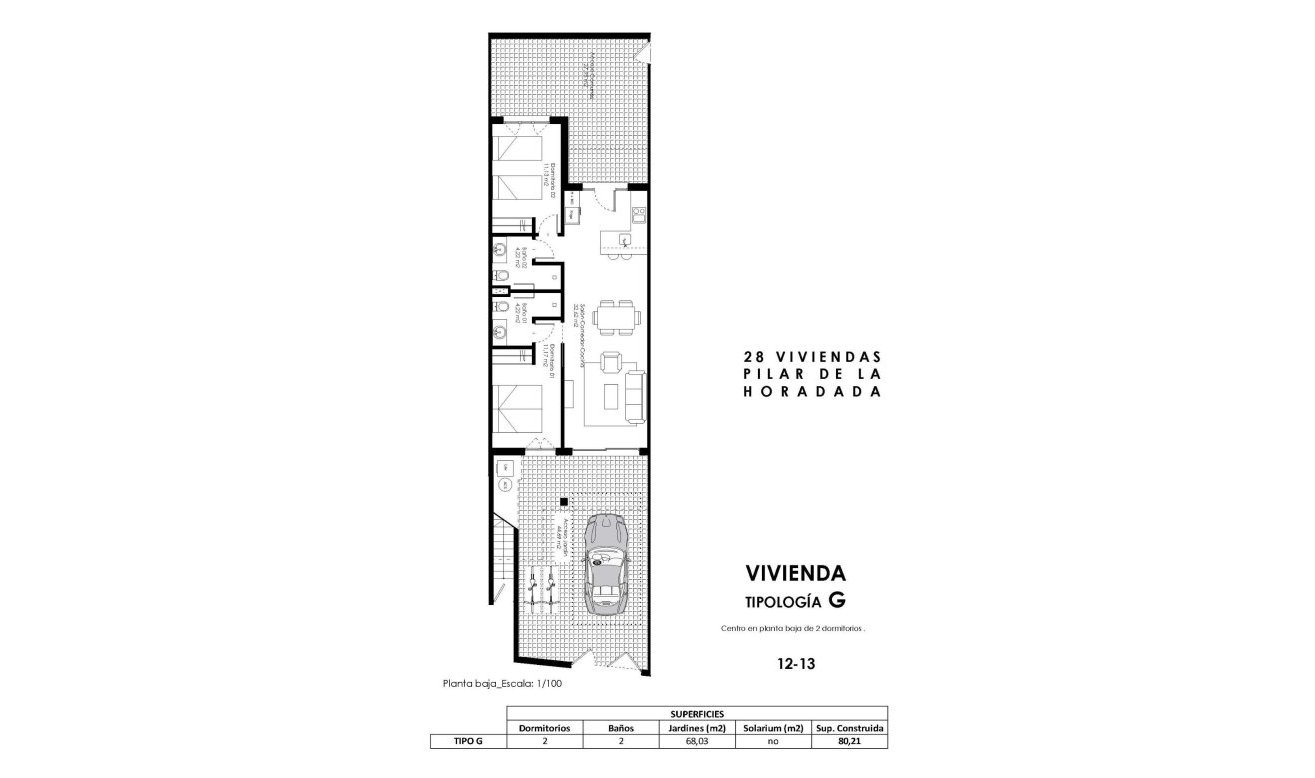 Obra nueva - Bungalow - Pilar de la Horadada - pueblo