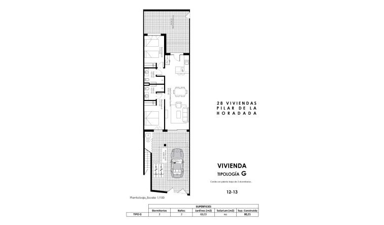 Obra nueva - Bungalow - Pilar de la Horadada - pueblo