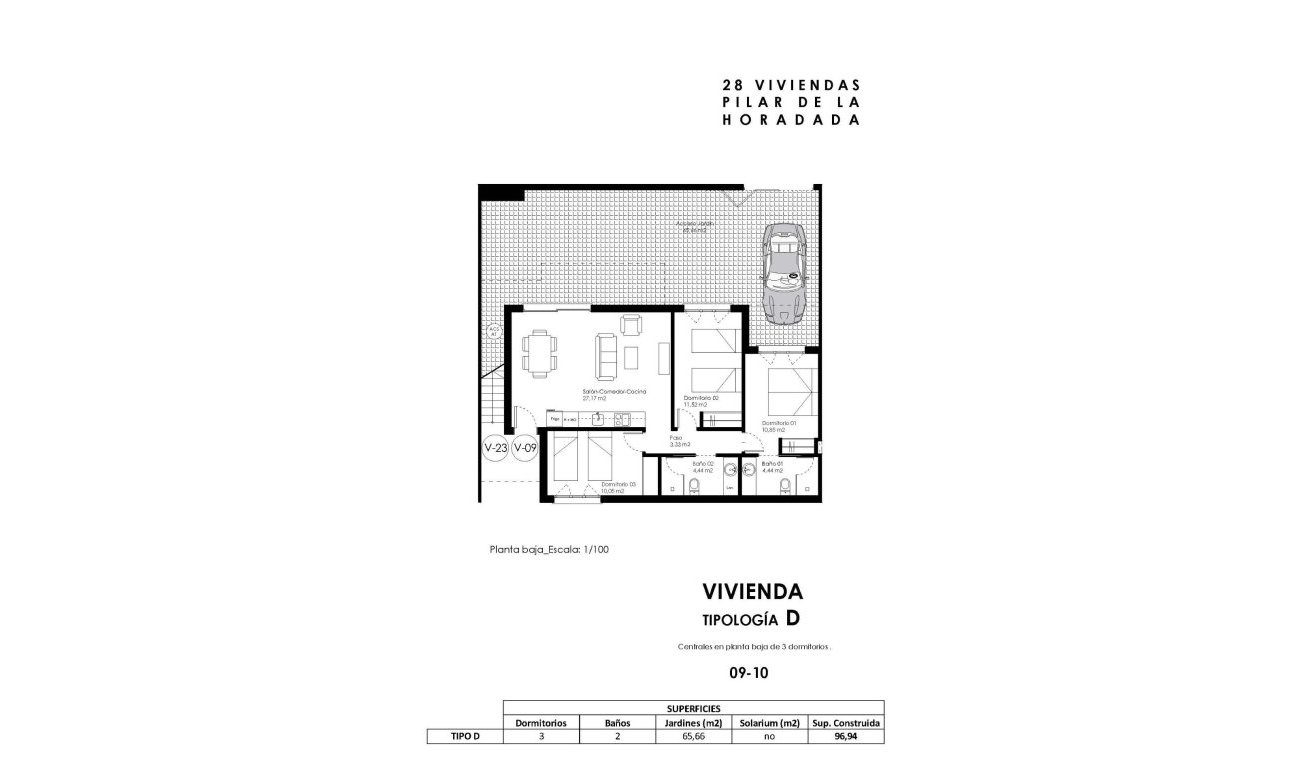 Obra nueva - Bungalow - Pilar de la Horadada - pueblo