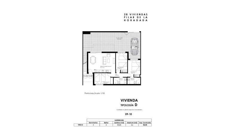 Obra nueva - Bungalow - Pilar de la Horadada - pueblo