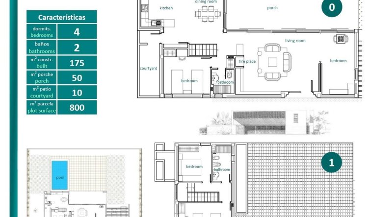 Obra nueva - Villa - Sucina - Peraleja Golf