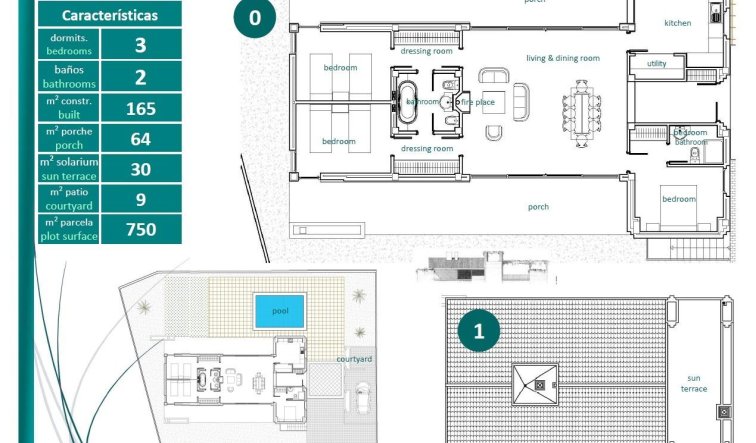 Obra nueva - Villa - Sucina - Peraleja Golf