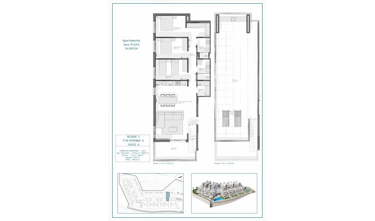 Obra nueva - Ático - Vera - Pueblo Salinas