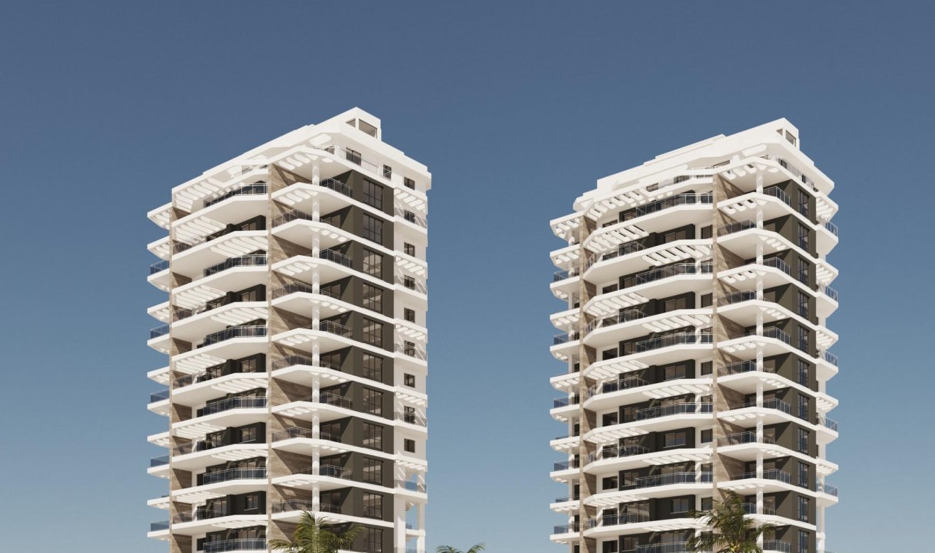 Obra nueva - Apartamento / piso - Calpe - Playa Arenal