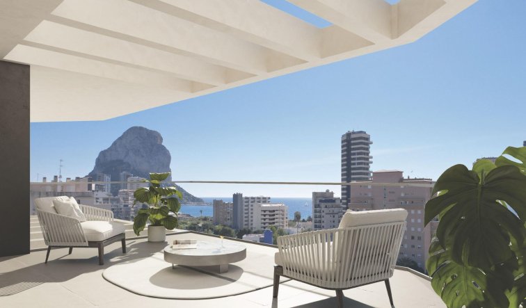 Obra nueva - Apartamento / piso - Calpe - Playa Cantal Roig