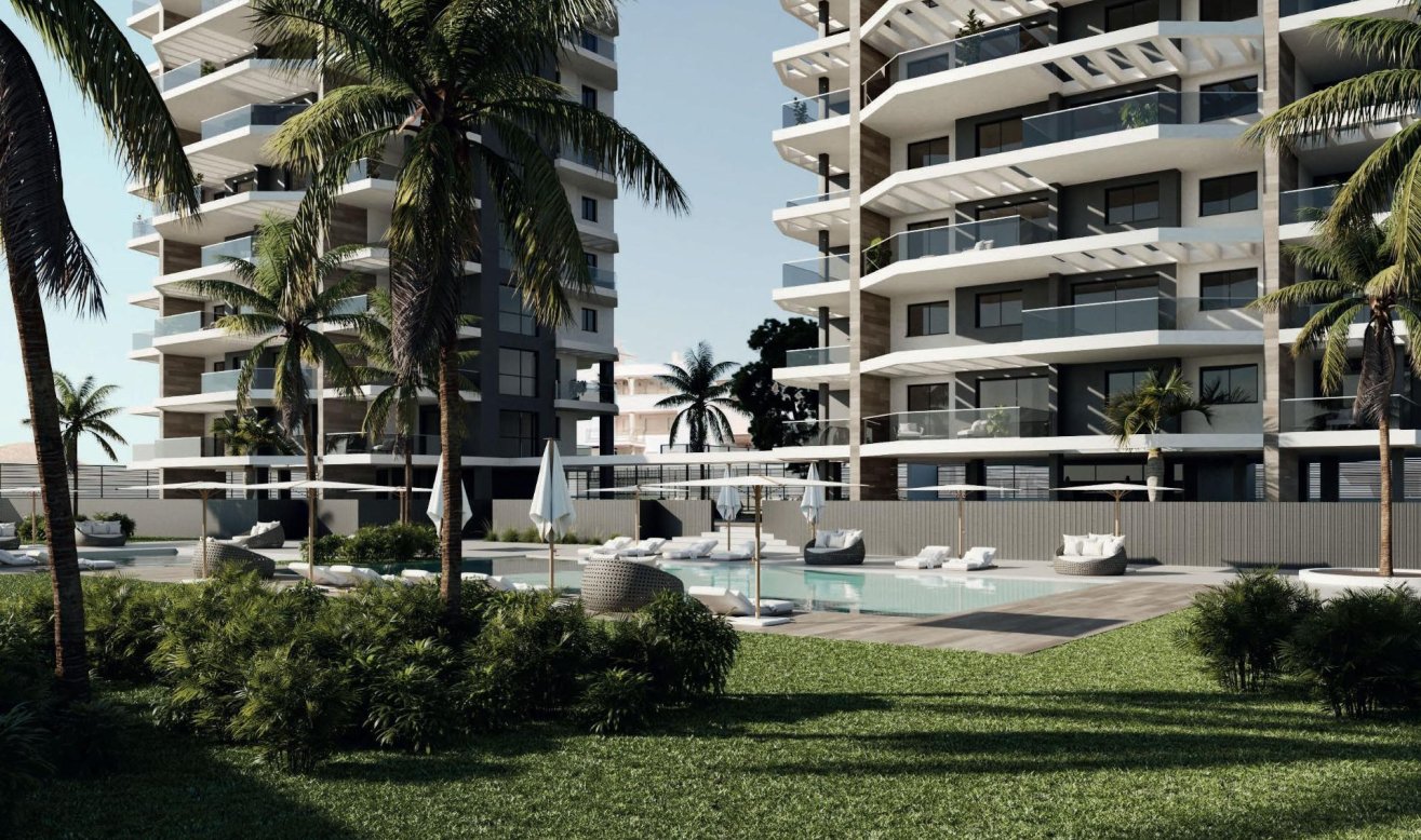 Obra nueva - Apartamento / piso - Calpe - Playa Cantal Roig