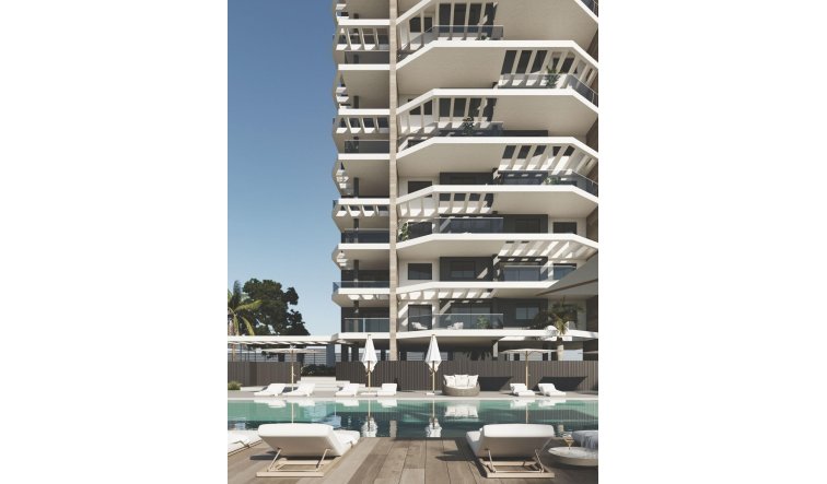 Obra nueva - Apartamento / piso - Calpe - Playa Cantal Roig