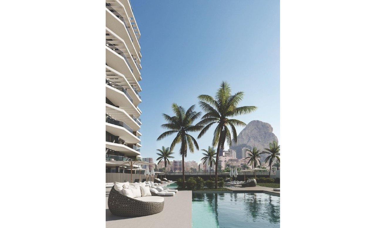 Obra nueva - Apartamento / piso - Calpe - Playa Cantal Roig