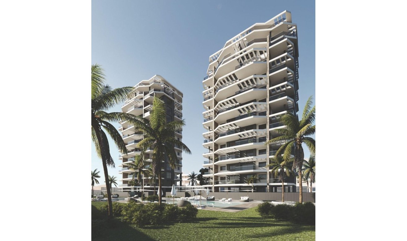 Obra nueva - Apartamento / piso - Calpe - Playa Cantal Roig