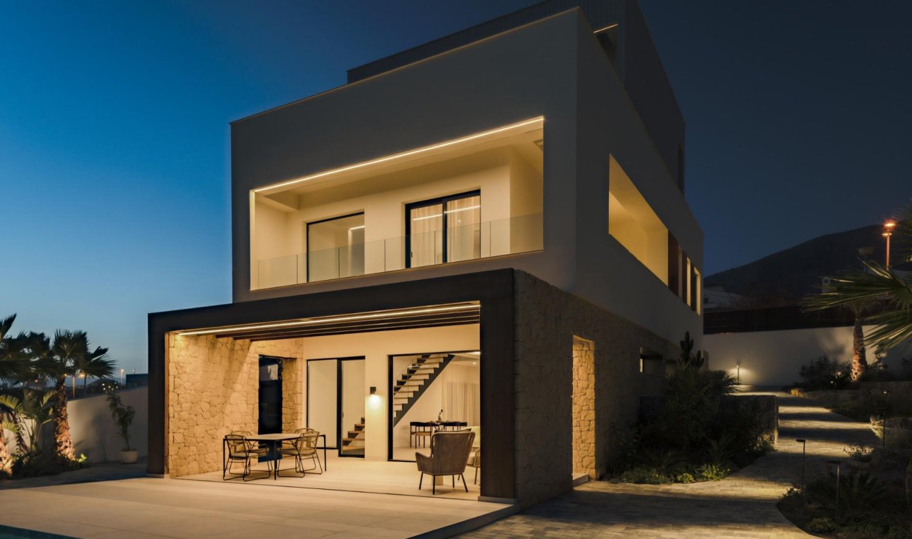 Obra nueva - Villa - Finestrat - Campana Garden