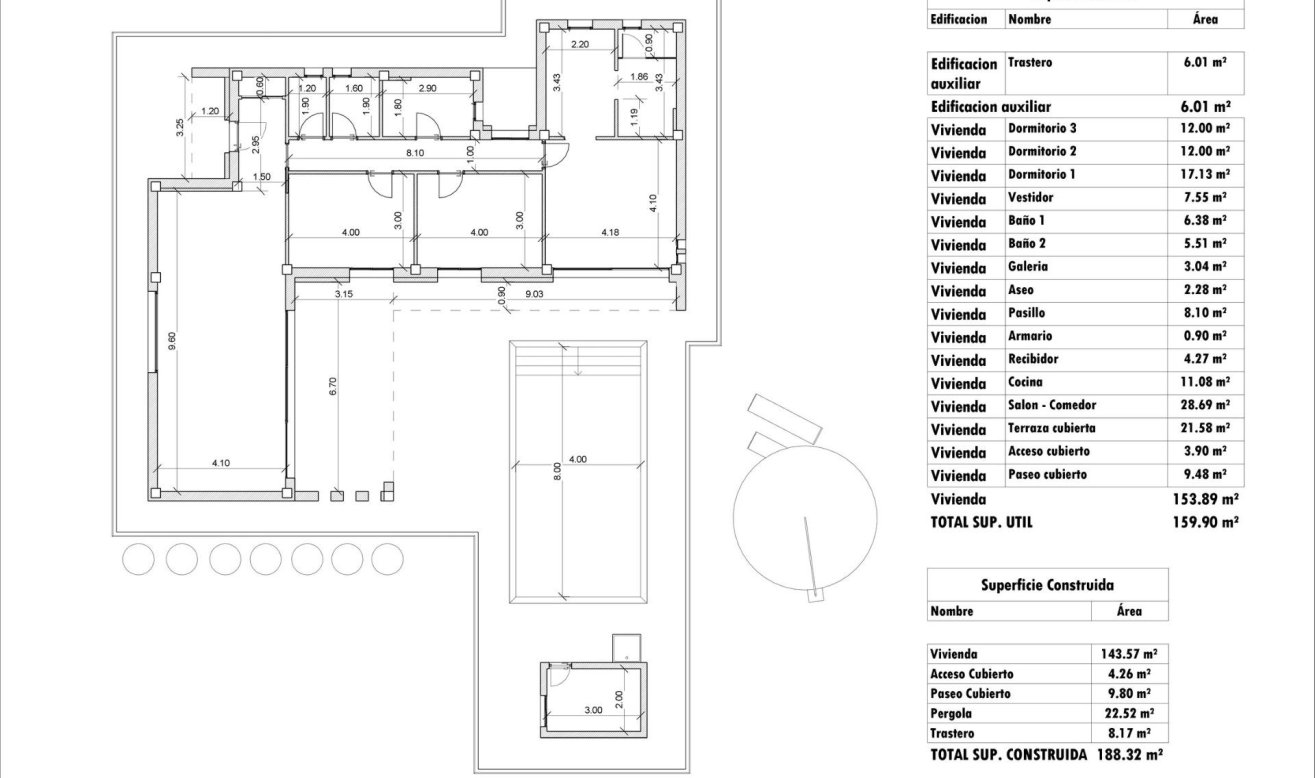 Obra nueva - Villa - Aspe - Poligono 19