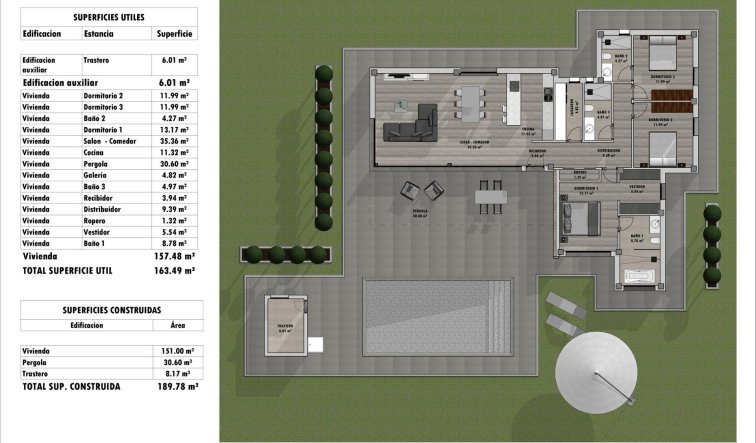 Obra nueva - Villa - Aspe - Poligono 19