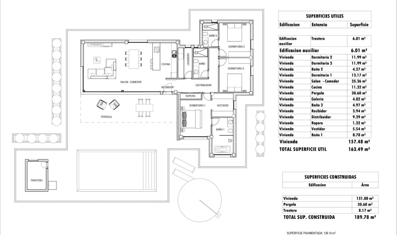 Obra nueva - Villa - Aspe - Poligono 19