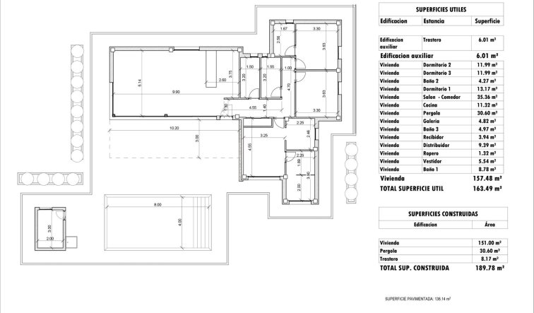 Obra nueva - Villa - Aspe - Poligono 19