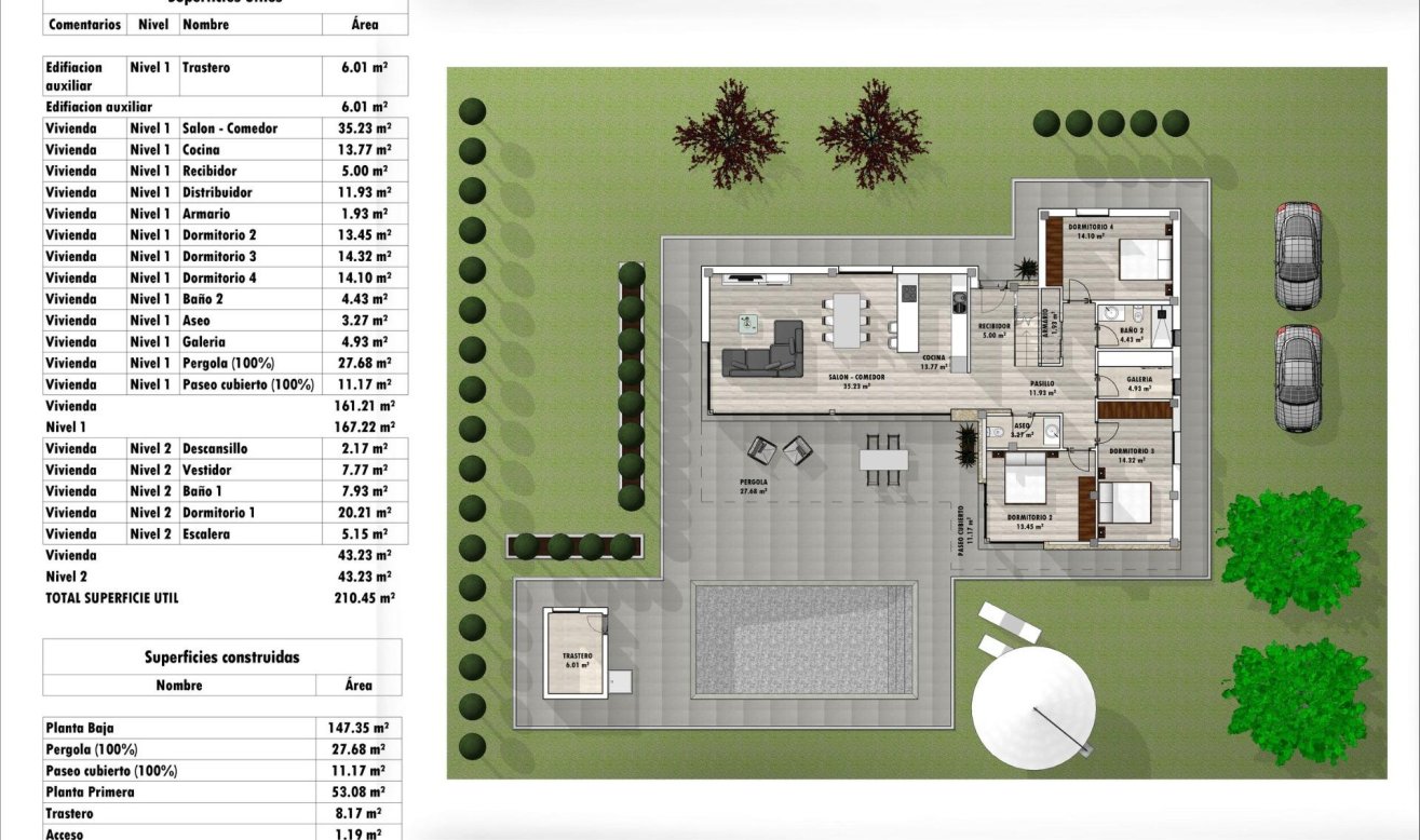 Obra nueva - Villa - Aspe - Poligono 19