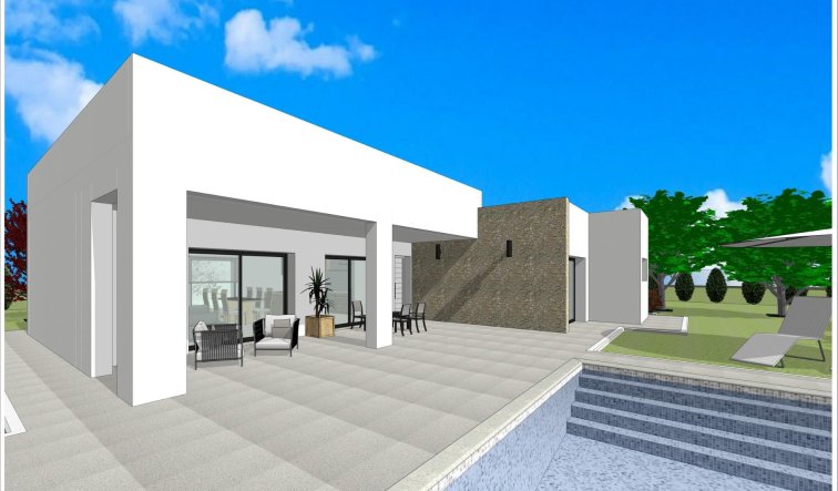 Obra nueva - Villa - Aspe - Poligono 19