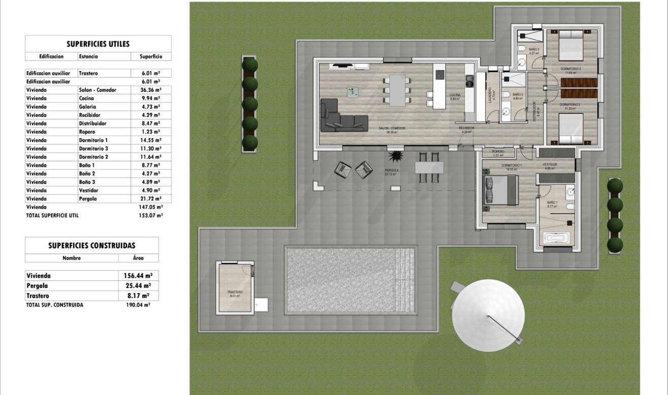 Obra nueva - Villa - Aspe - Poligono 19