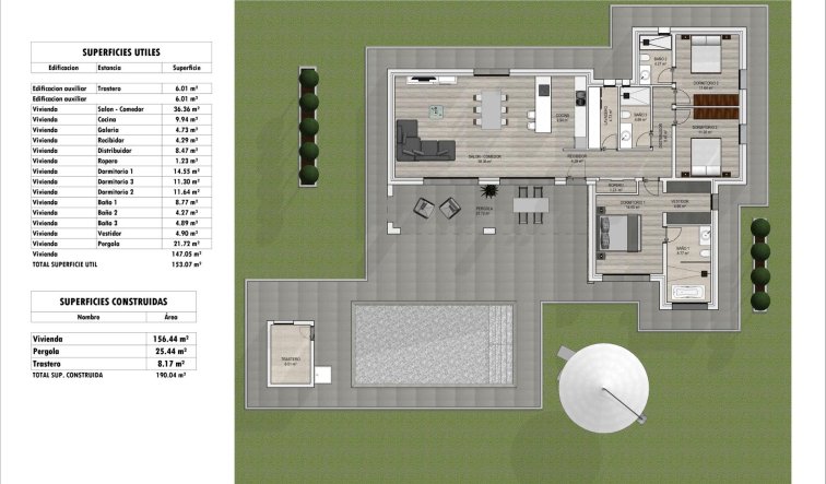 Obra nueva - Villa - Aspe - Poligono 19