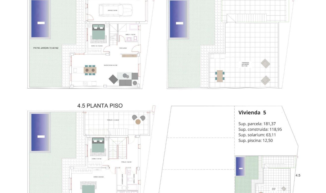 Obra nueva - Villa - Los Belones - pueblo