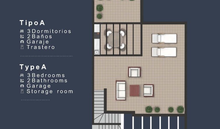 Obra nueva - Bungalow - San Pedro del Pinatar - Los Pinos
